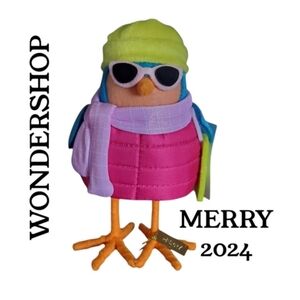 NWT 2024 Target Wondershop Featherly Friends - Merry